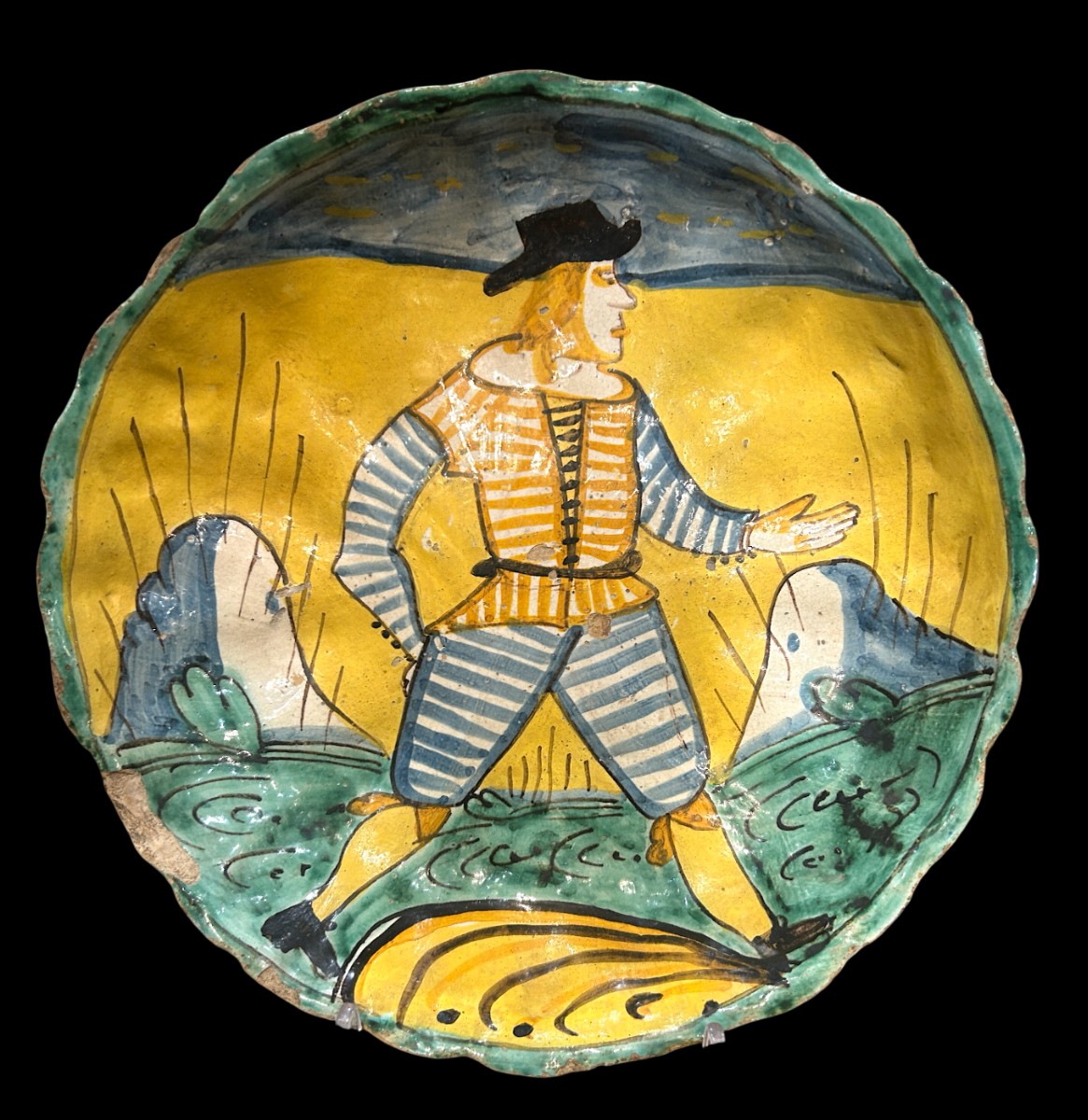 Crespina di Montelupo del XVII secolo da 28cm.