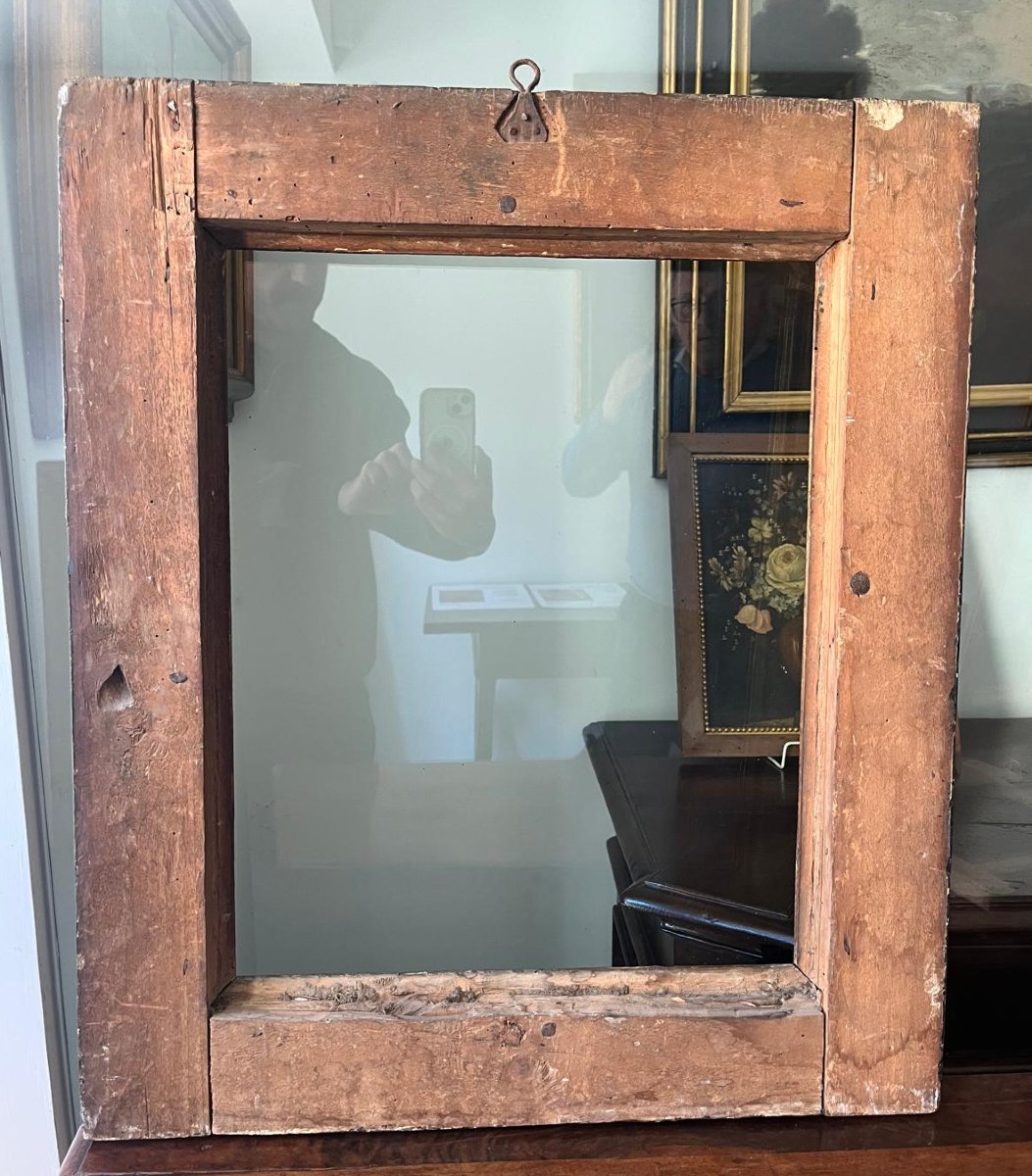 Cornice lacca ed oro dei primi del Seicento. Italia centrale.-photo-2