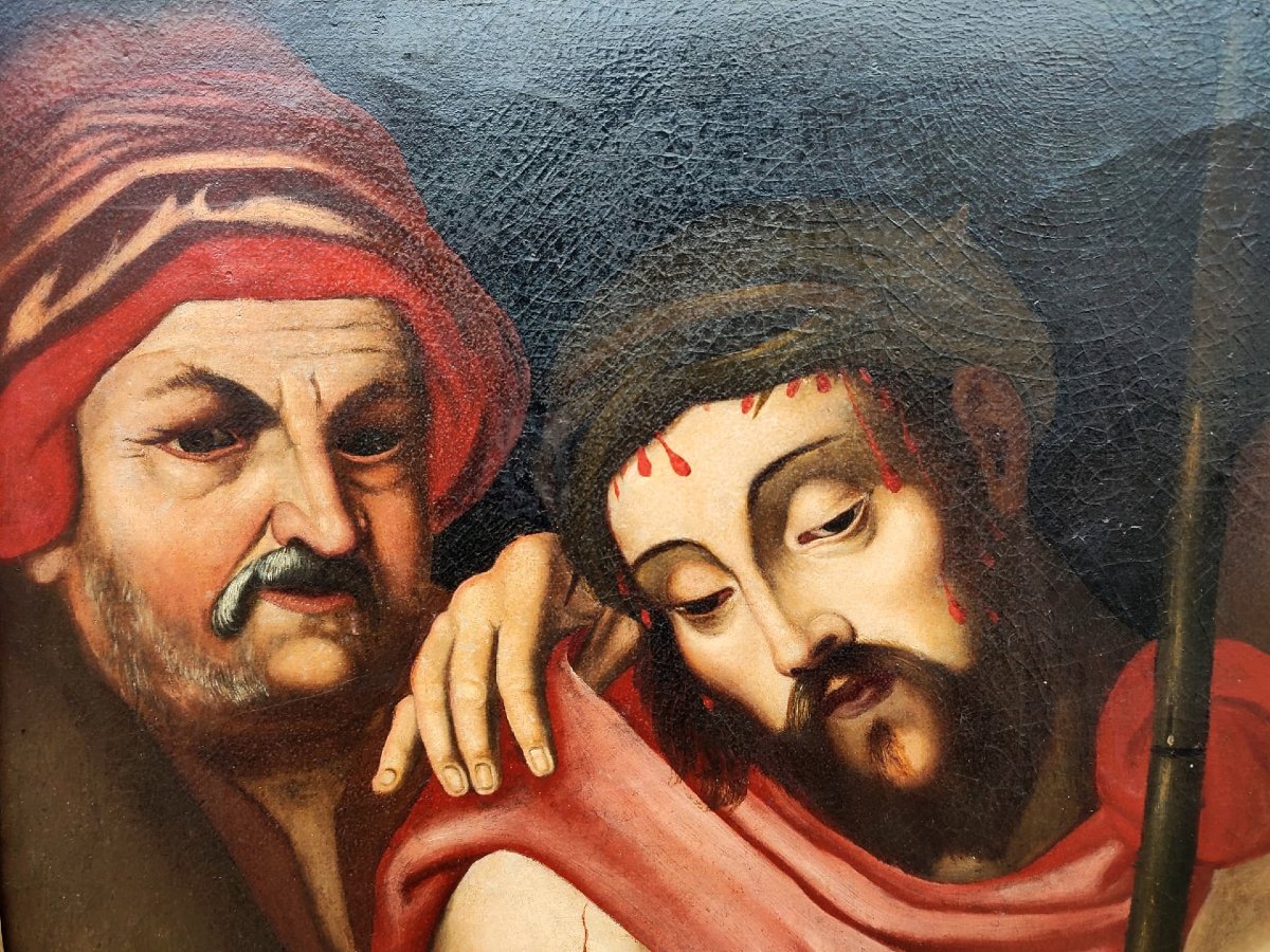 Cristo deriso, prima metà del XVII secolo, probabilmente di ambito lombardo o nordico.-photo-3