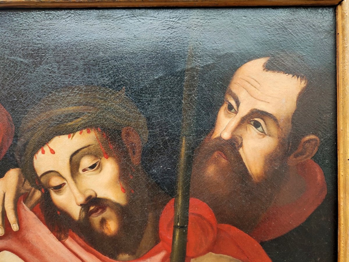 Cristo deriso, prima metà del XVII secolo, probabilmente di ambito lombardo o nordico.-photo-4