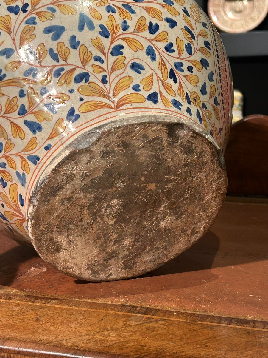 Grande boccale da farmacia di Deruta, metà del XVII secolo-photo-4