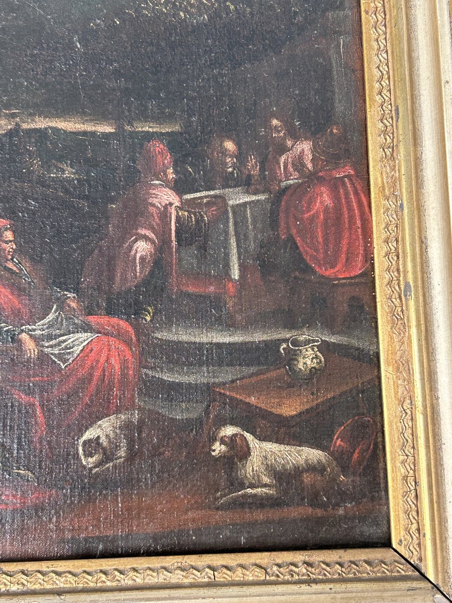 Coppia di dipinti della bottega dei Bassano eseguiti ai primi anni del XVII secolo-photo-1