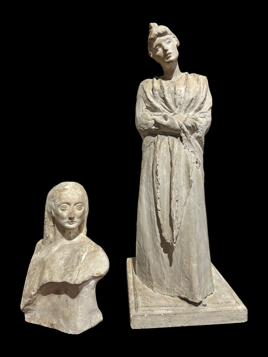 Calchi in gesso eseguiti da Antonio Carminati artista milanese attivo 2a metà del XIX secolo
