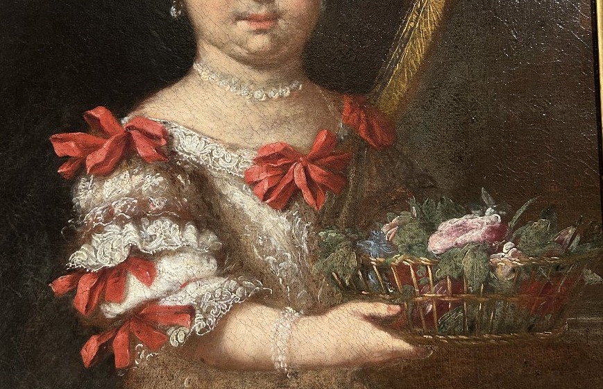 Ritratto di corte di bambina, Roma, seconda metà del Seicento.-photo-4