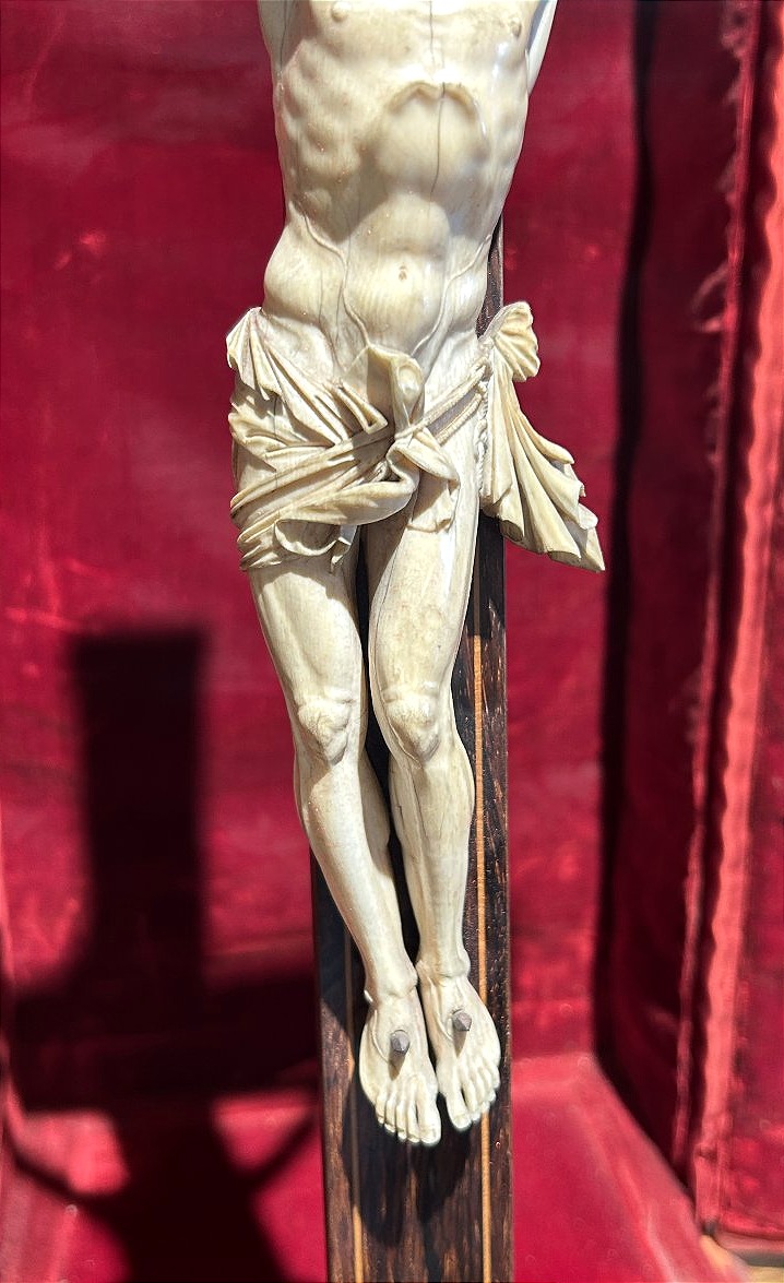 Cristo in avorio, Roma seconda metà del Seicento. (Con Cites)-photo-4