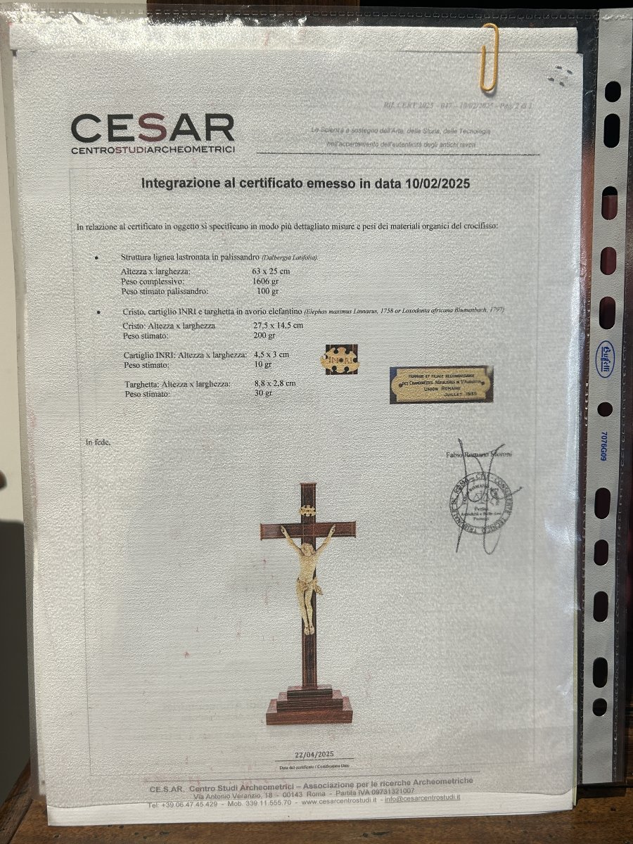 Cristo in avorio, Roma seconda metà del Seicento. (Con Cites)-photo-4