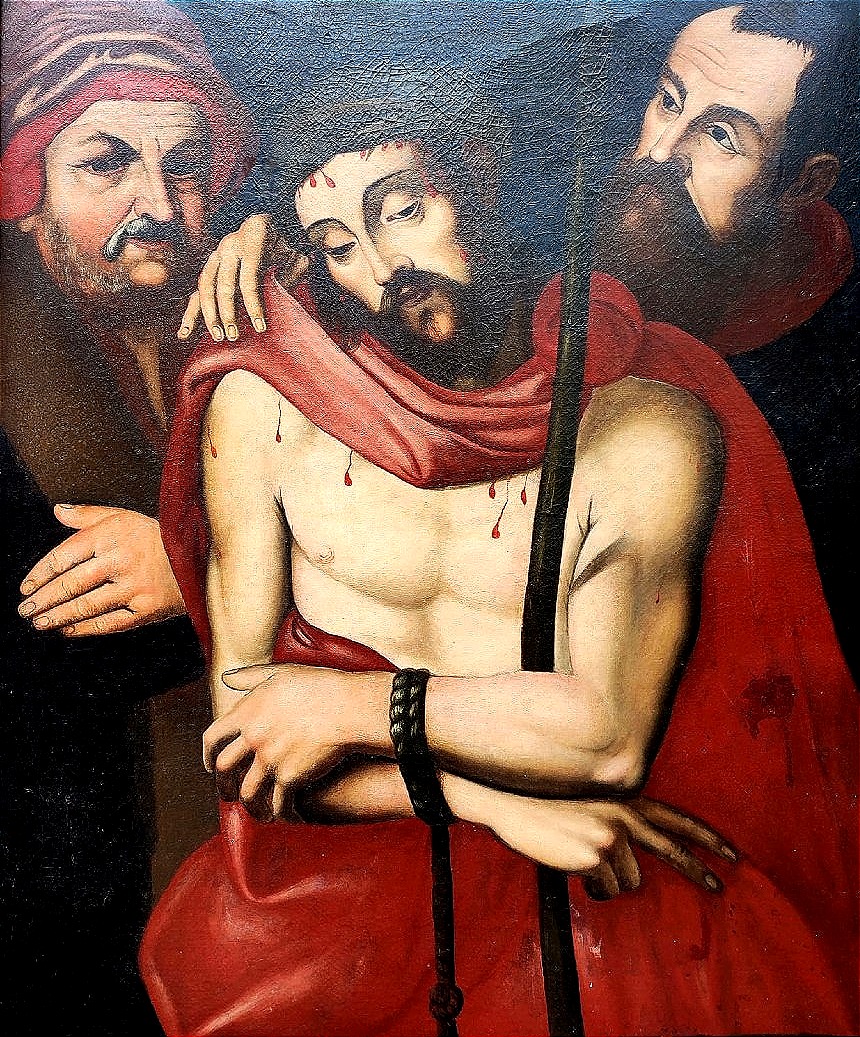 Cristo deriso, prima metà del XVII secolo, probabilmente di ambito lombardo o nordico.-photo-2