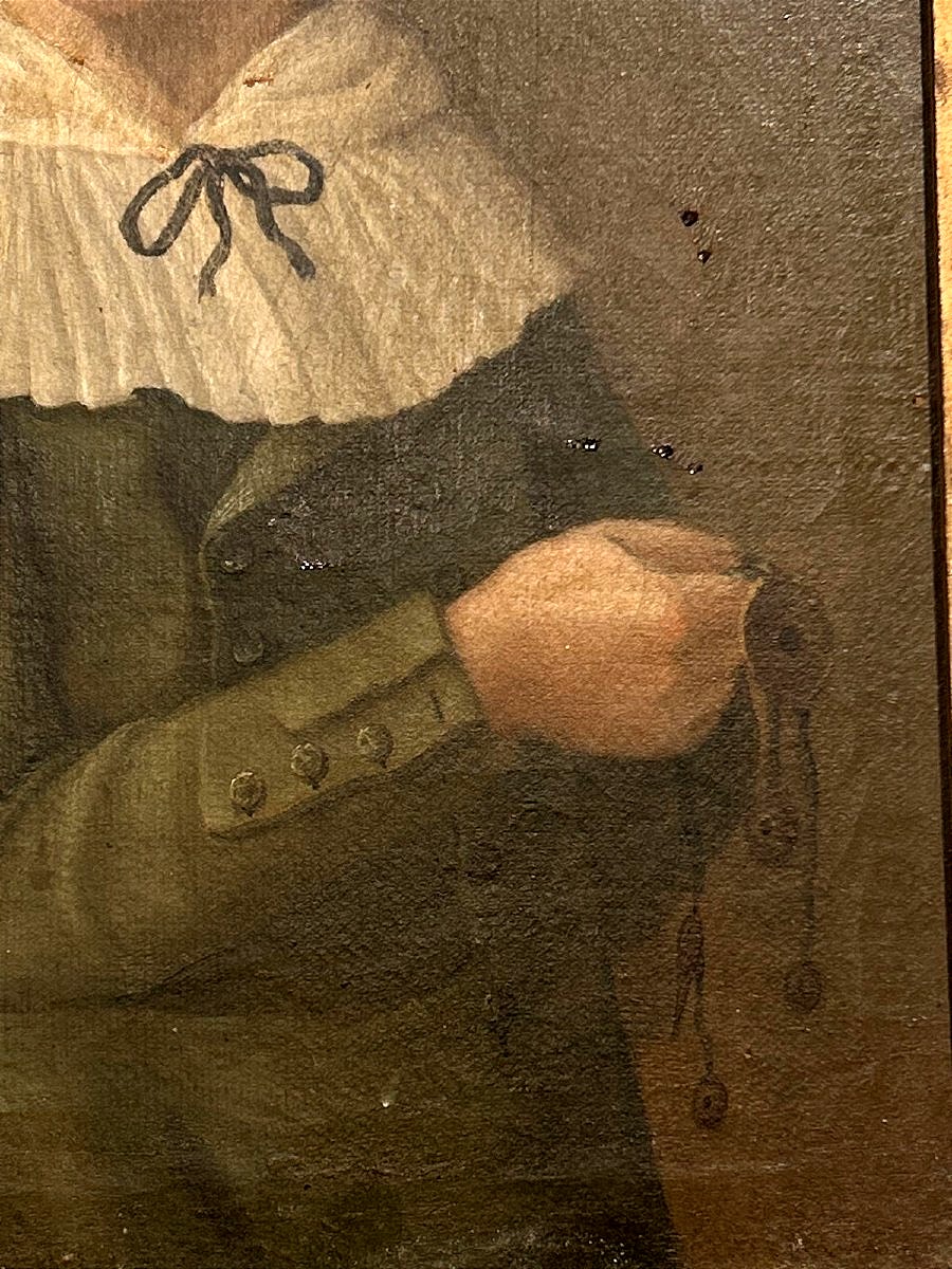 Ritratto di nobile fanciulla, 2a metà del XVIII secolo-photo-4