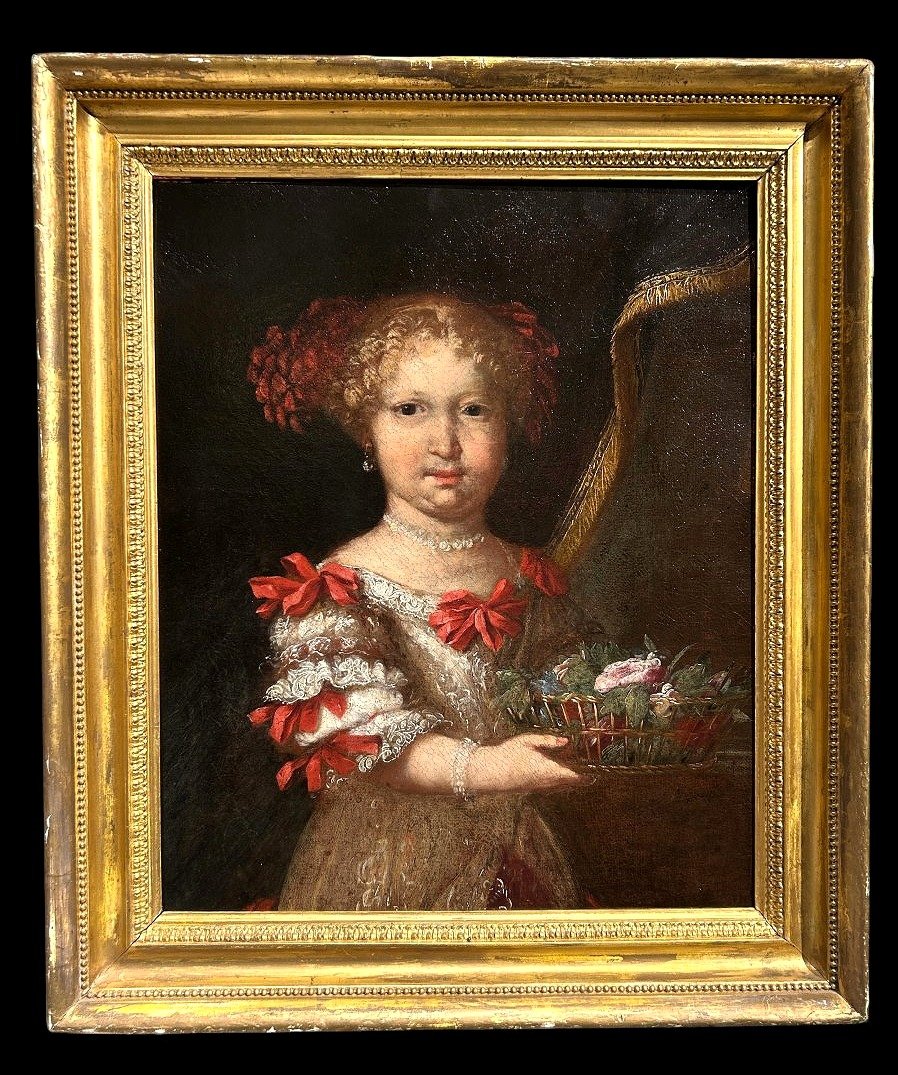 Ritratto di nana di corte del XVII secolo.-photo-3