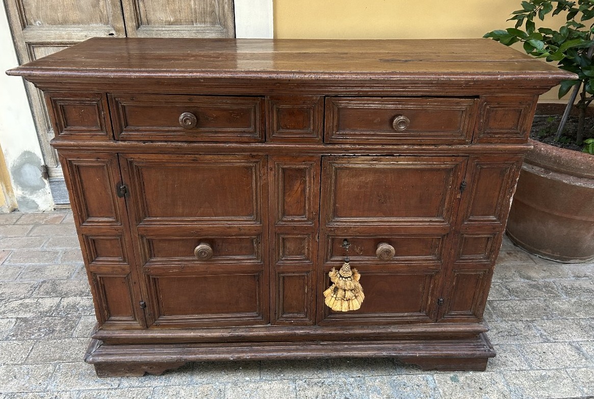 Bellissima credenza umbro toscana della fine del XVI secolo-photo-2