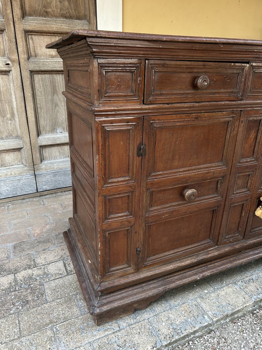 Bellissima credenza umbro toscana della fine del XVI secolo-photo-1