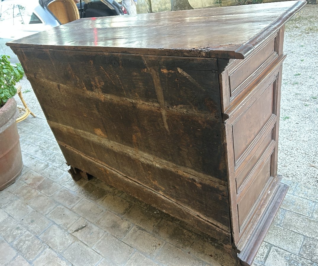 Bellissima credenza umbro toscana della fine del XVI secolo-photo-5