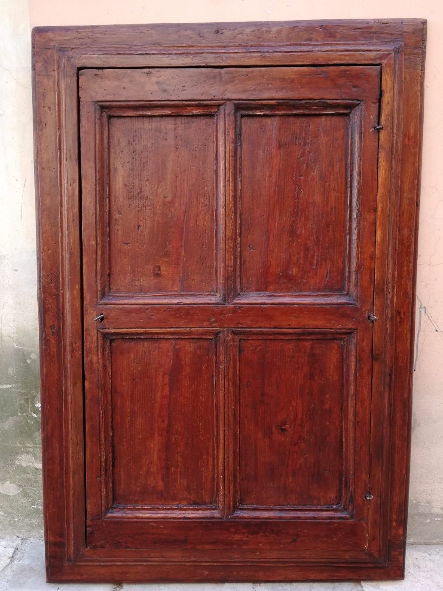 Armoire Murale Du XVIIe Siècle - 83 Cm X 124cm H-photo-2