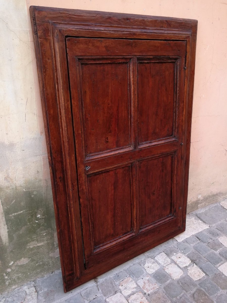 Armoire Murale Du XVIIe Siècle - 83 Cm X 124cm H-photo-3