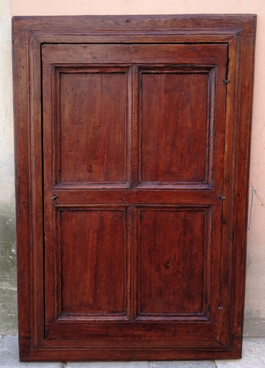 Armoire Murale Du XVIIe Siècle - 83 Cm X 124cm H