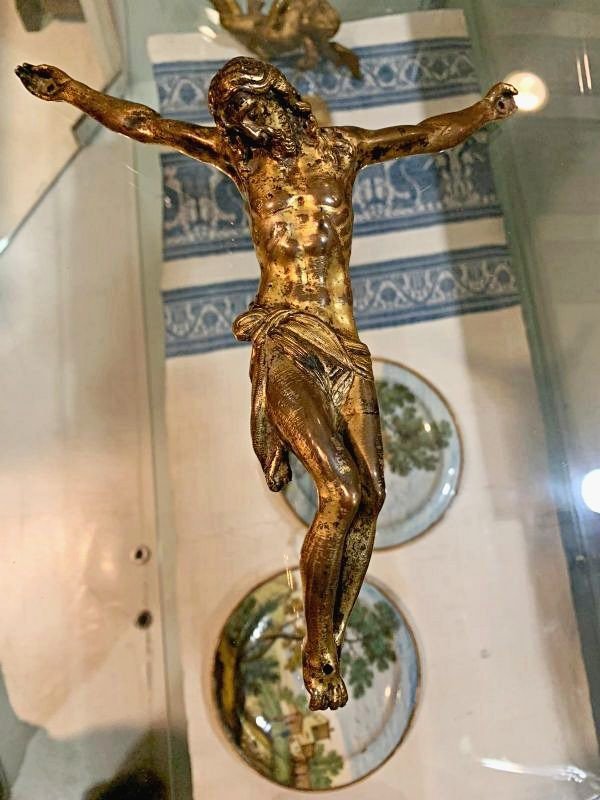 Cristo In Bronzo Dorato - Sfera Di Pietro Tacca (carrara 1577 - Firenze 1640)-photo-4