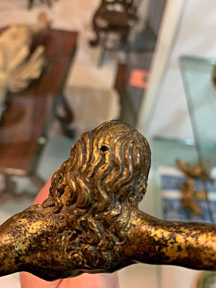 Cristo In Bronzo Dorato - Sfera Di Pietro Tacca (carrara 1577 - Firenze 1640)-photo-4