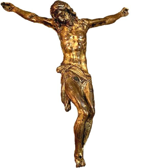 Cristo In Bronzo Dorato - Sfera Di Pietro Tacca (carrara 1577 - Firenze 1640)