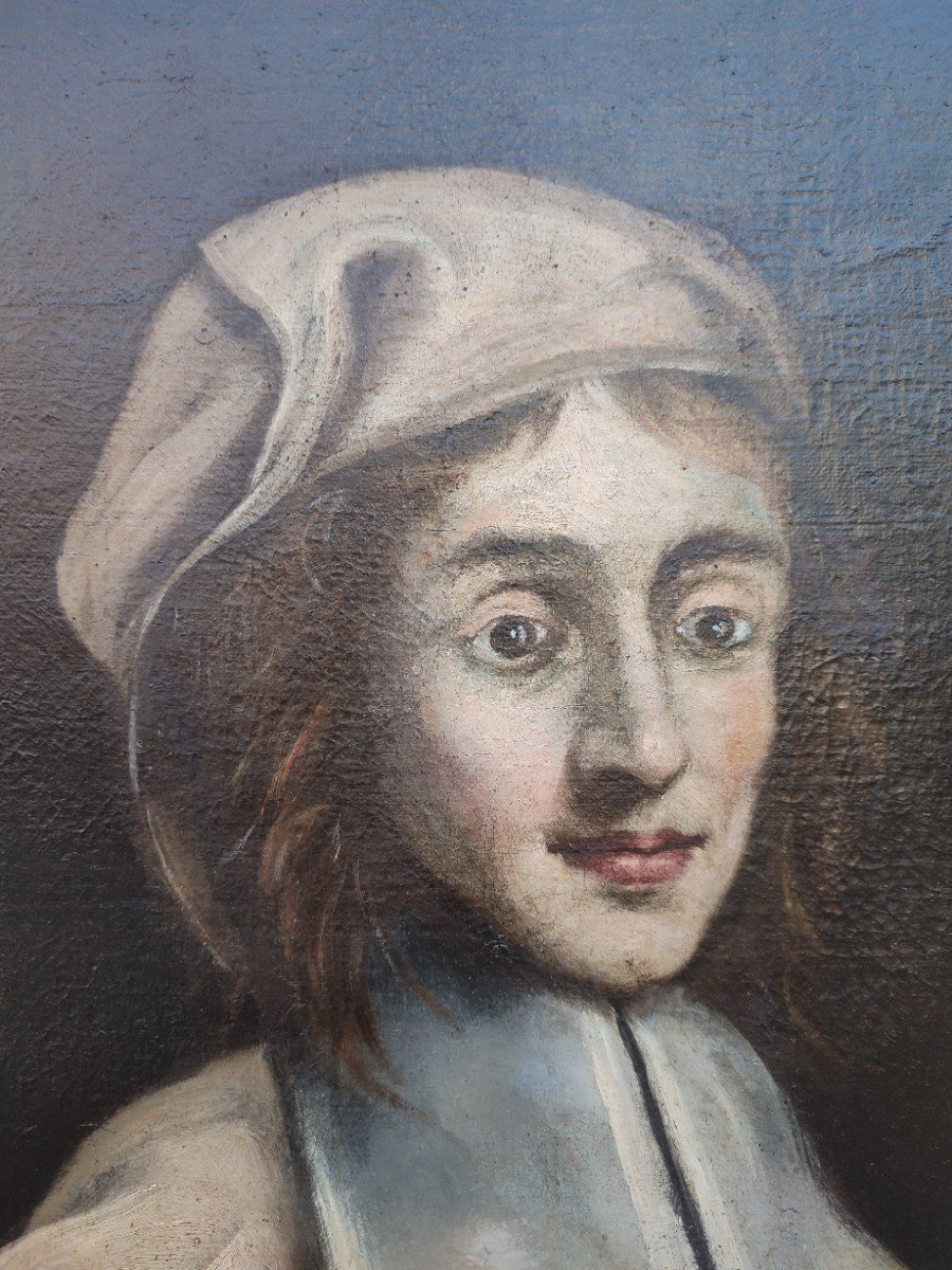 Portrait d'Un Novice (?), Fin XVIIe - Début XVIIIe Siècle-photo-2