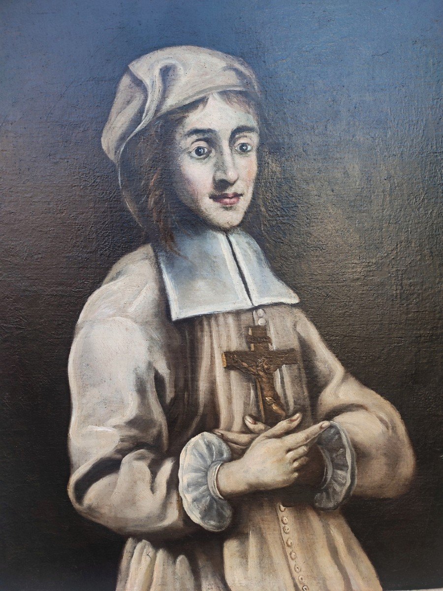 Portrait d'Un Novice (?), Fin XVIIe - Début XVIIIe Siècle
