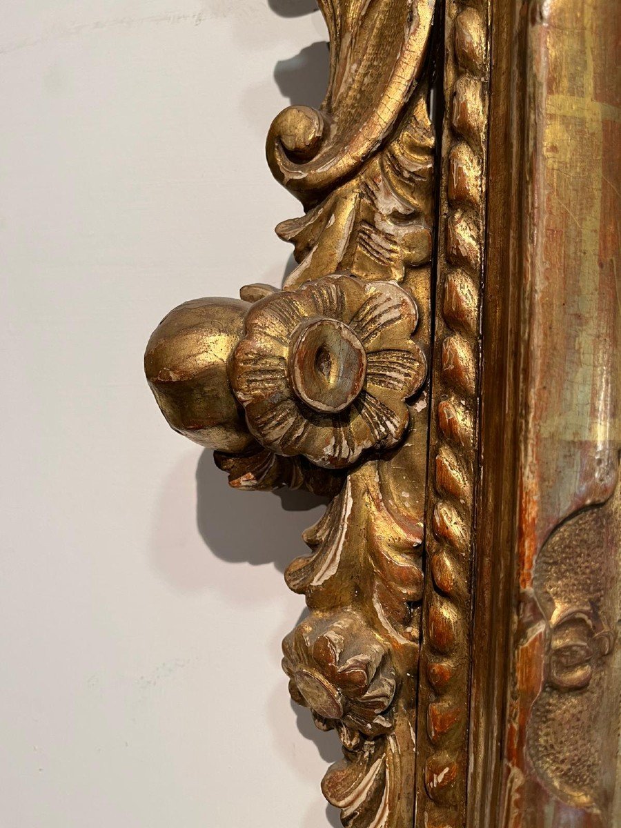 Importante specchiera veneziana della prima metà del XVIII secolo. (175x 130)-photo-3