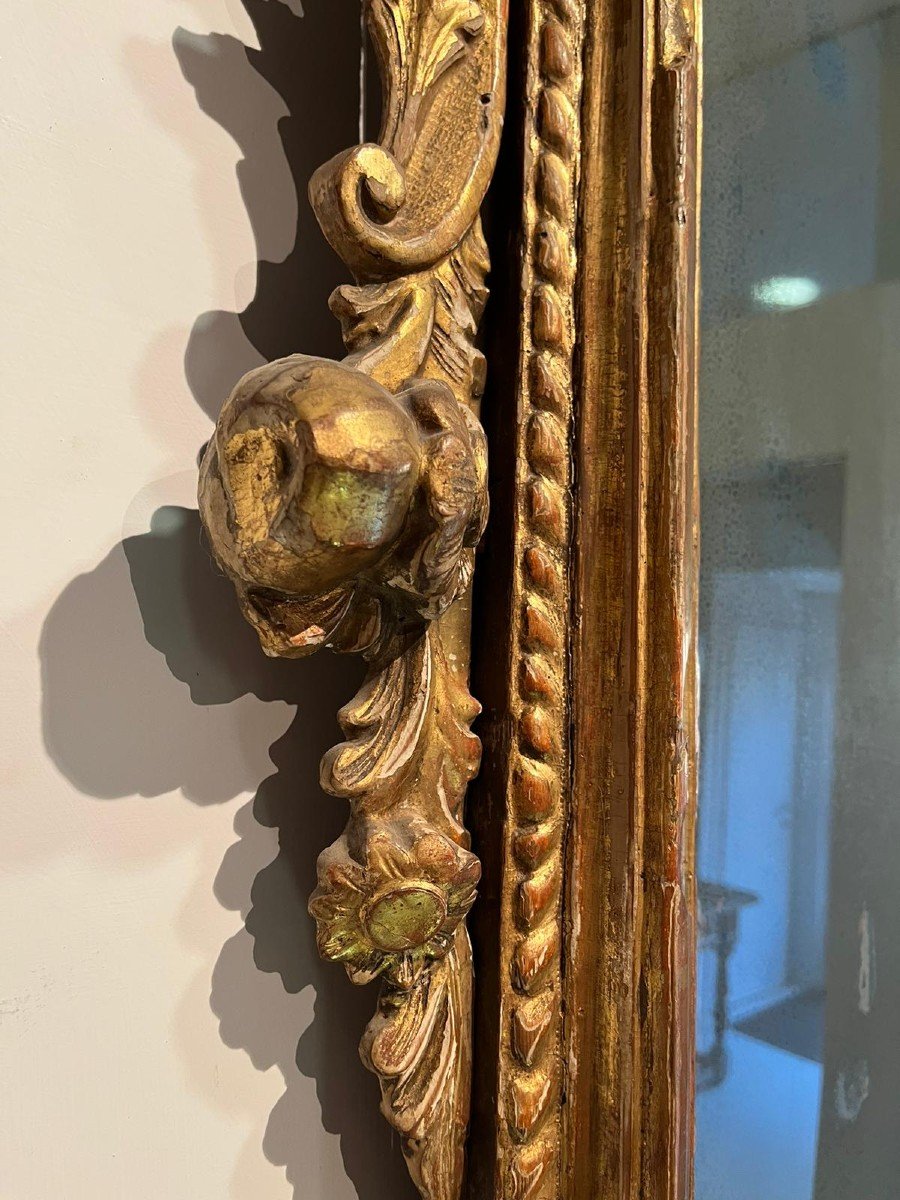 Importante specchiera veneziana della prima metà del XVIII secolo. (175x 130)-photo-4