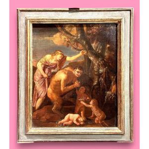 Scena bacchica, bottega di Giulio Carpioni.