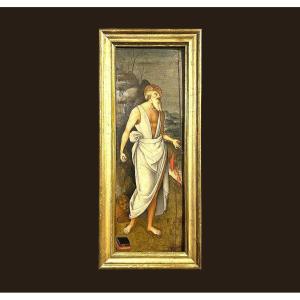 San Girolamo attr. al Maestro del tondo Greenville allievo toscano di Pietro Vannucci
