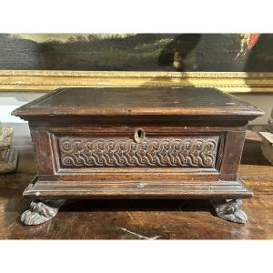 Scatola modello di cassapanca da centro. Toscana, seconda metà del '500.