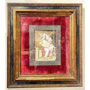 Olio su pergamena, Cristo deriso, artista tardomanierista ligure, seconda metà del XVI secolo