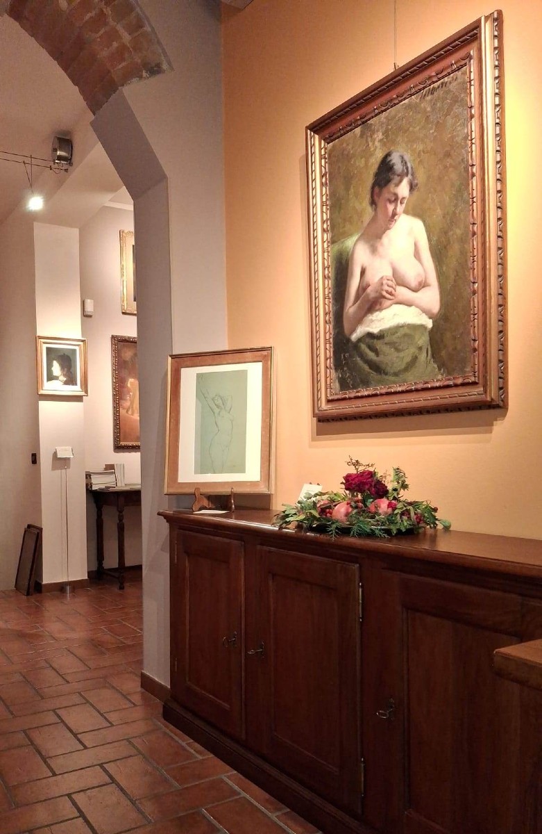 Georges Clairin Nudo Sarah Bernhardt Disegno, Firmato-photo-4