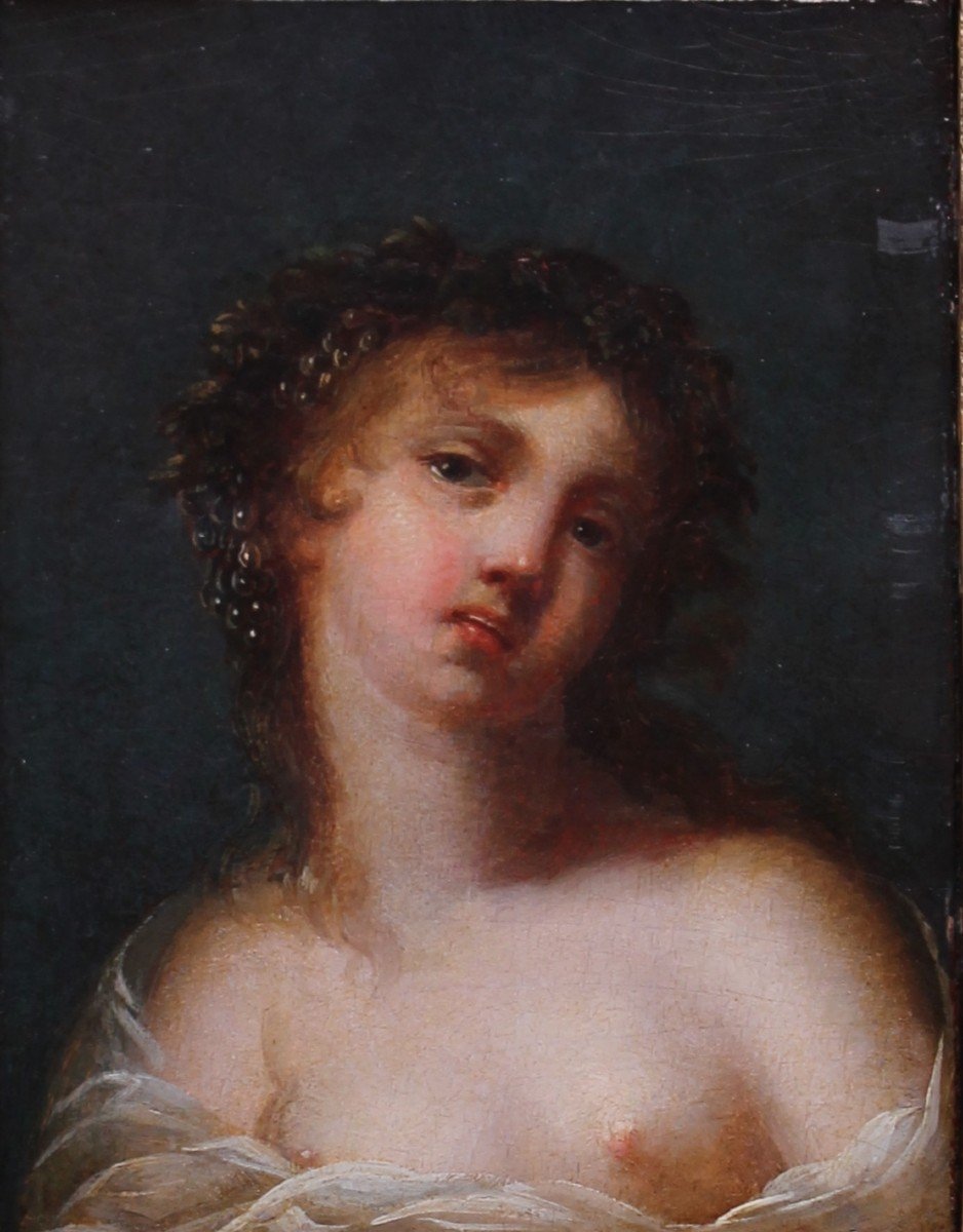 Jacqures Antoine Vallin - Due baccanti - Coppia - XVIII secolo-photo-2