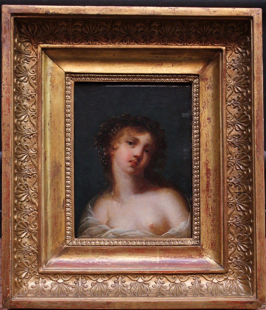 Jacqures Antoine Vallin - Due baccanti - Coppia - XVIII secolo-photo-3
