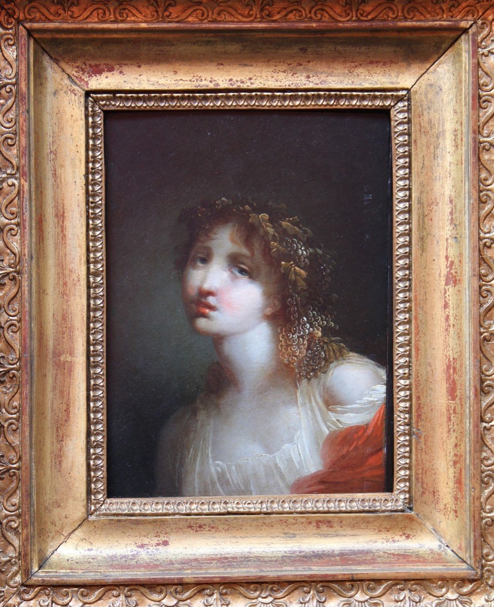 Jacqures Antoine Vallin - Due baccanti - Coppia - XVIII secolo-photo-2