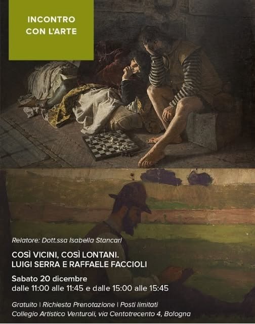 Luigi Serra - Bologna - Ottocento - olio su tavola - Macchiaiolo-photo-2