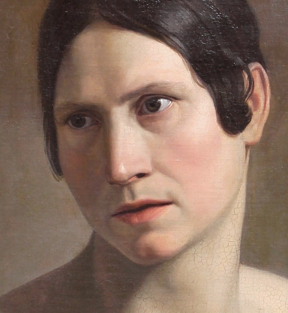 Pelagio Palagi - Ritratto femminile - Neoclassico - Bologna-photo-3