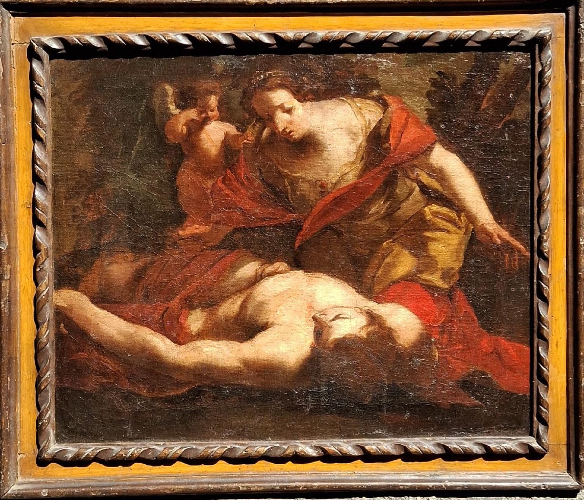 Domenico Pedrini - Scena storica - XVIII secolo - Gandolfi _ Bologna