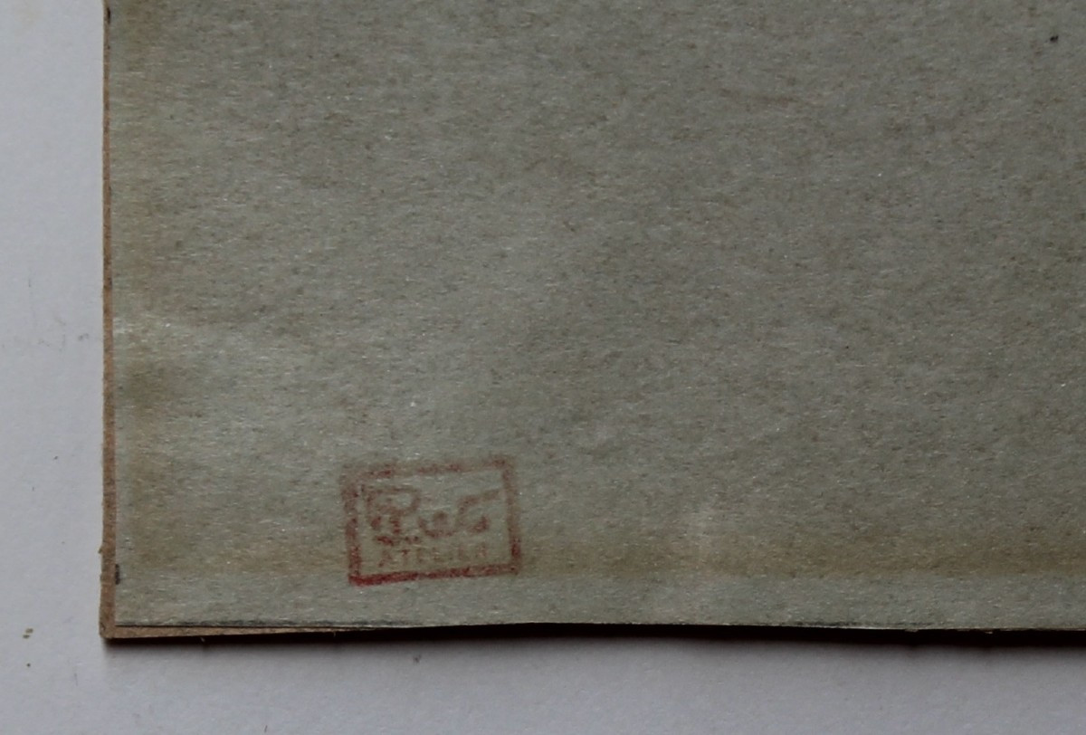 Fernand Piet - Disegno - Firmato - Nudo femminile-photo-3