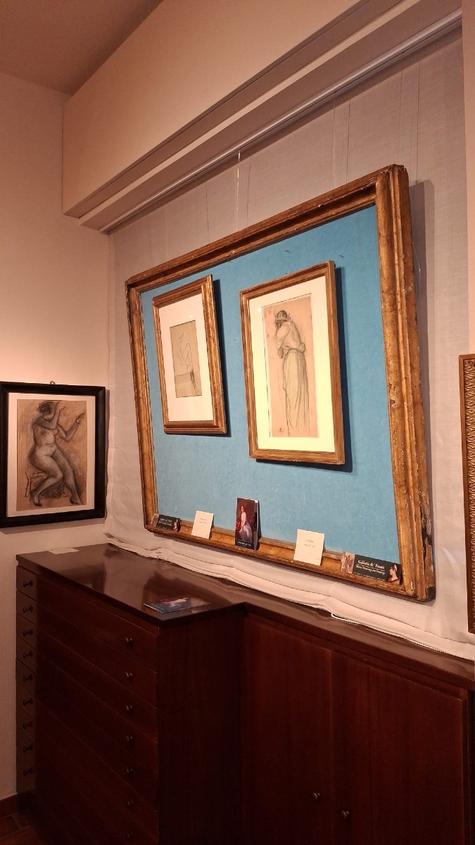 Corrado Corazza - Disegno - Nudo femminile - Firmato-photo-3