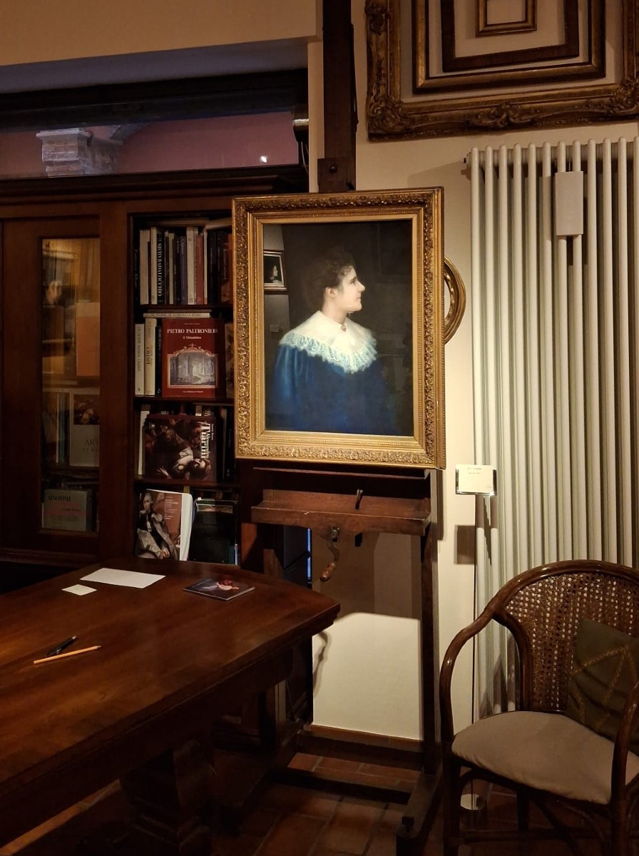 Artista francese del XIX secolo - firmato e datato 1895 - Pastello - Ritratto di ragazza-photo-2