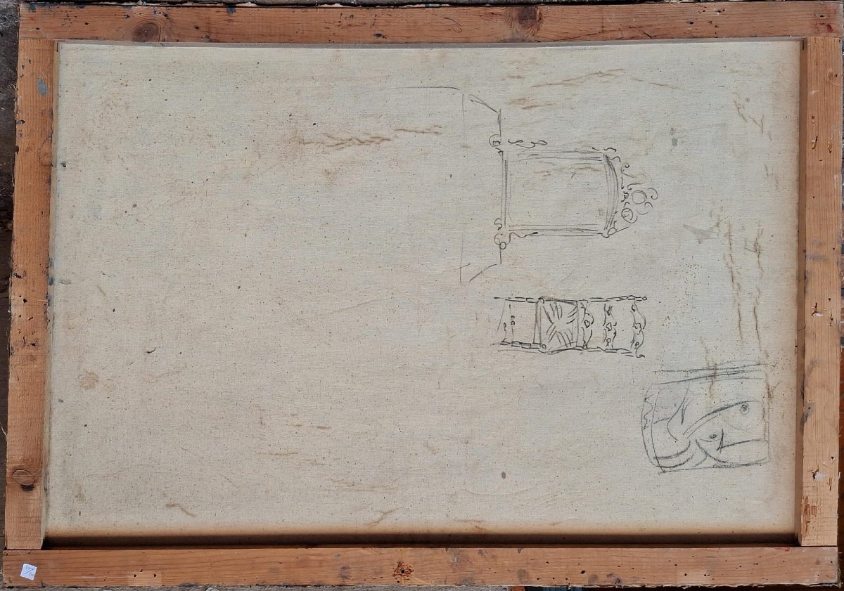 CLAUDIO PULLI - SARDEGNA - OLIO  SU TELA - FIRMATO - VEDUTA DI PORTO-photo-4