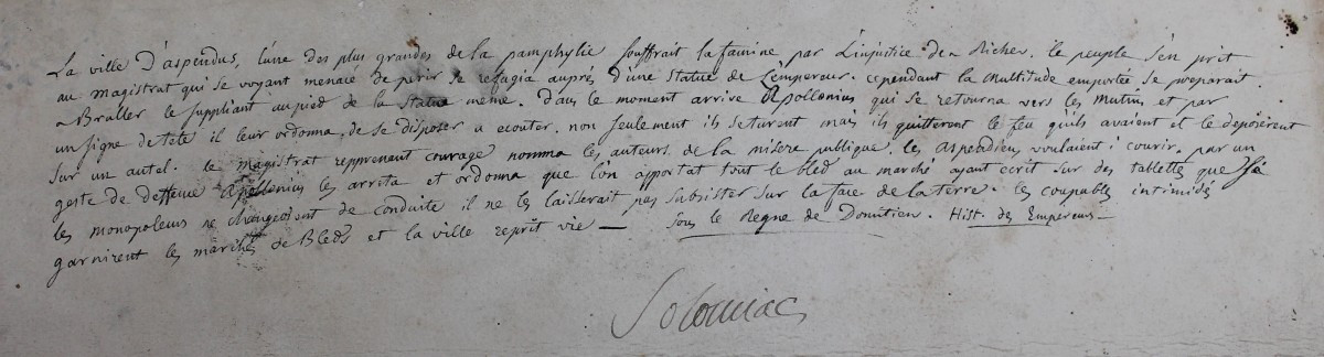 Disegno di età neoclassica. Scuola francese, XVIII secolo, Apollonio-photo-3