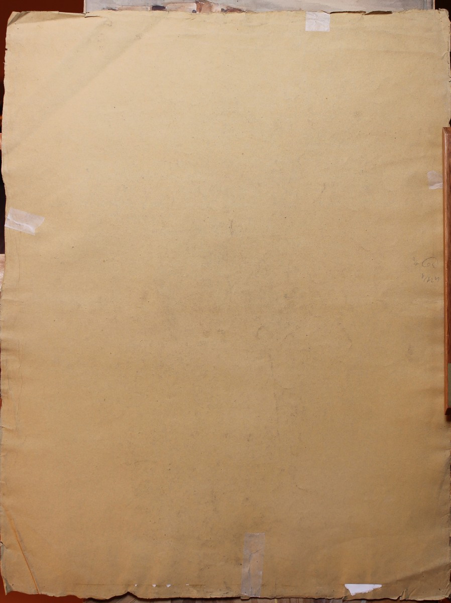 Philibert De Ranchicourt - Ritratto di ufficiale in piedi - Disegno - Firmato-photo-4