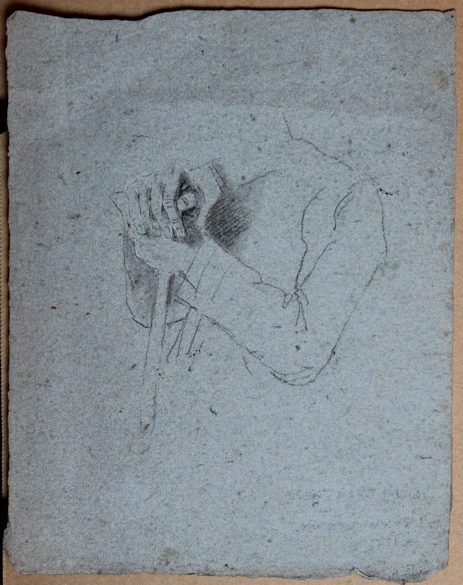 Alfonso Savini - Bologna - Disegno - Ritratto femminile - Ottocento-photo-2