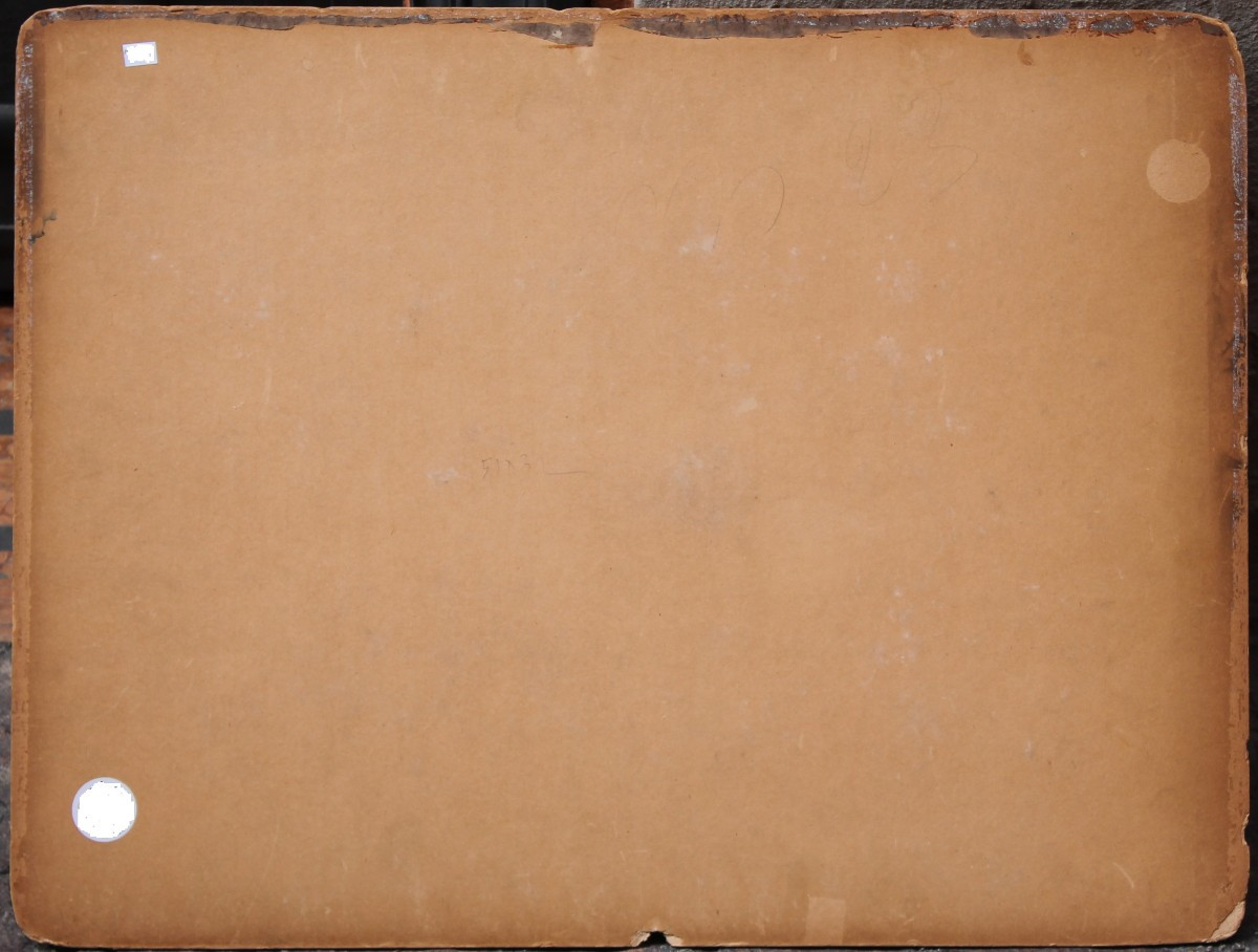 Édouard François Zier - Michel Cabien -  Illustrazione per Le sang Gaulois - Firmato - Acquarel-photo-2