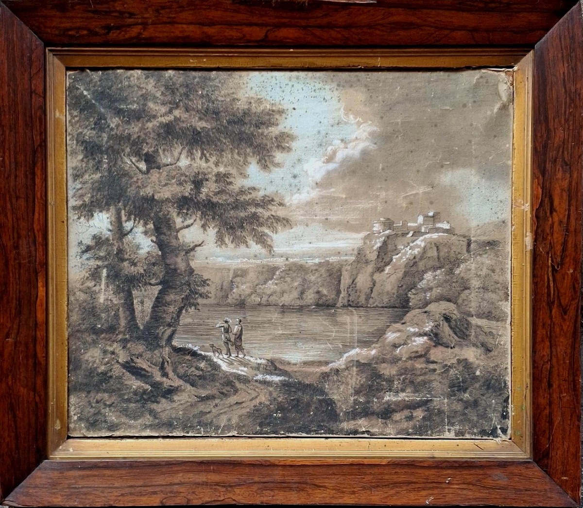 cerchia di Gaspard Dughet - Roma - XVIII secolo - Paesaggio