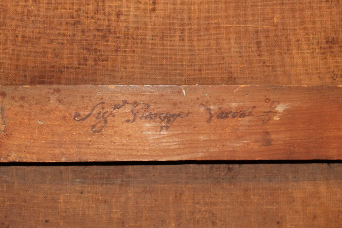 Giuseppe Varotti - Bologna - Firmato - Madonna Bambino Santa Caterina Vigri e un angelo-photo-2