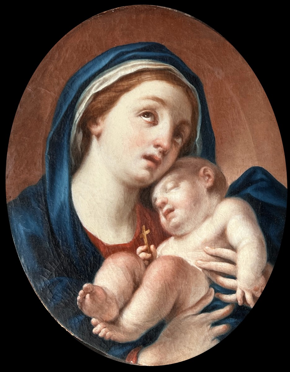 Giuseppe Varotti - Bologna - Madonna con Bambino - Firmato