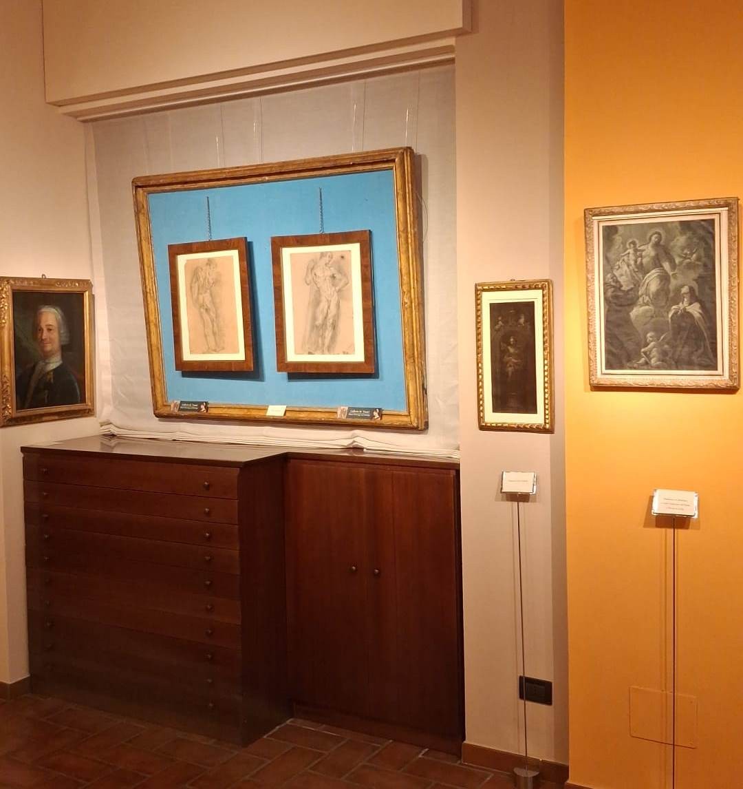 GIUSEPPE VAROTTI - BOLOGNA – DISEGNO – ACCADEMIA – NUDO MASCHILE - SETTECENTO-photo-2