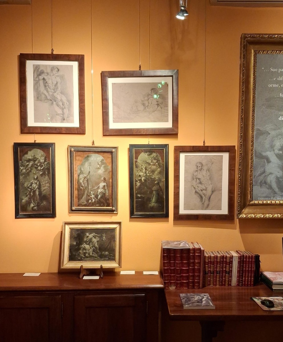 GIUSEPPE VAROTTI - BOLOGNA – DISEGNO – ACCADEMIA – NUDO MASCHILE - SETTECENTO-photo-4